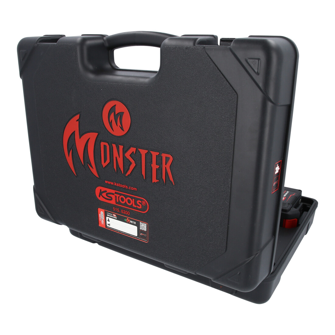 KS Tools eMONSTER brushless haakse accuslijpmachineset, 4-dlg