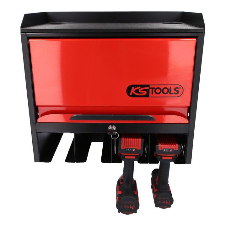 KS Tools eMONSTER Werkzeugschrank zur Wandmontage mit 1 Tür, H435xB480xT282mm