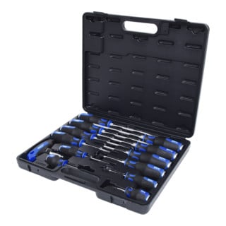 KS Tools ERGOTORQUE®max Schlagkappen-Schraubendreher-Satz, 13-tlg.