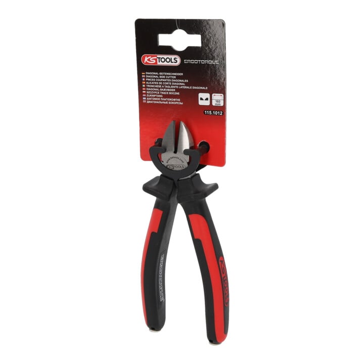 KS Tools ERGOTORQUE Diagonal-Seitenschneider, 160mm