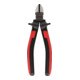 KS Tools ERGOTORQUE diagonale zijsnijtang, 125mm