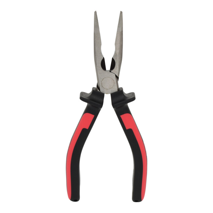 KS Tools ERGOTORQUE Flachrundzange, gebogen, 210mm