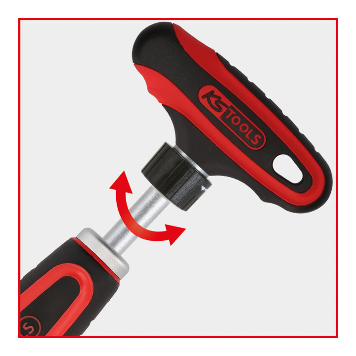 KS Tools ERGOTORQUE®max slagdopschroevendraaierset, 13 st.