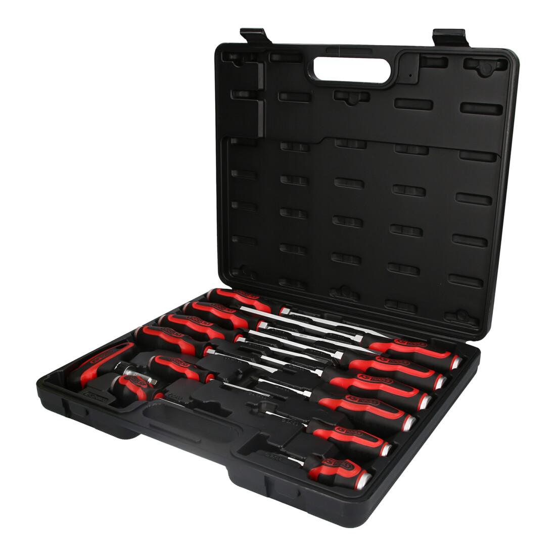 KS Tools ERGOTORQUE®max slagdopschroevendraaierset, 13 st.