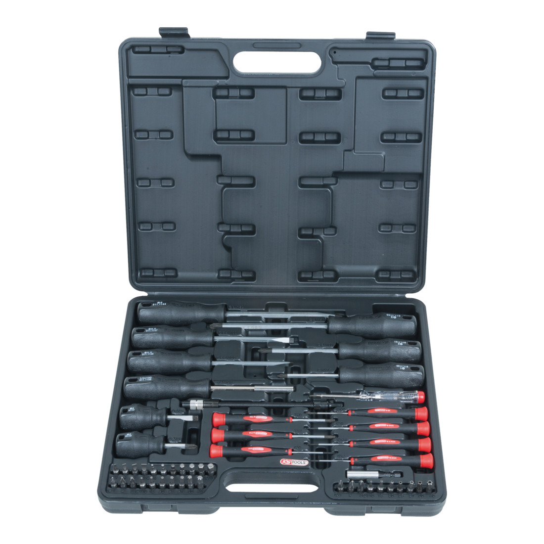 KS Tools ERGOTORQUE schroevendraaier en bitset, 50 stuks