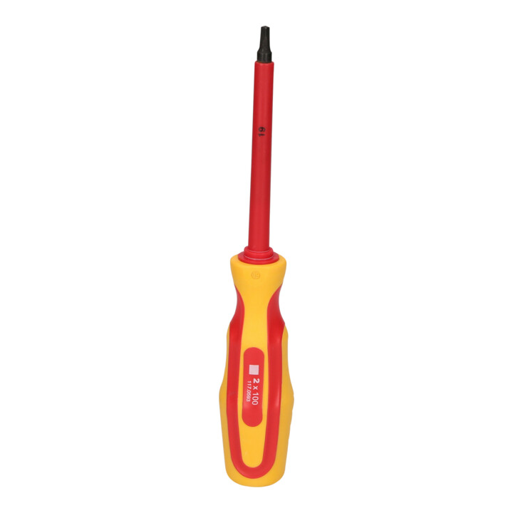 KS Tools ERGOTORQUE VDE Innenvierkant-Schraubendreher #2, 180mm