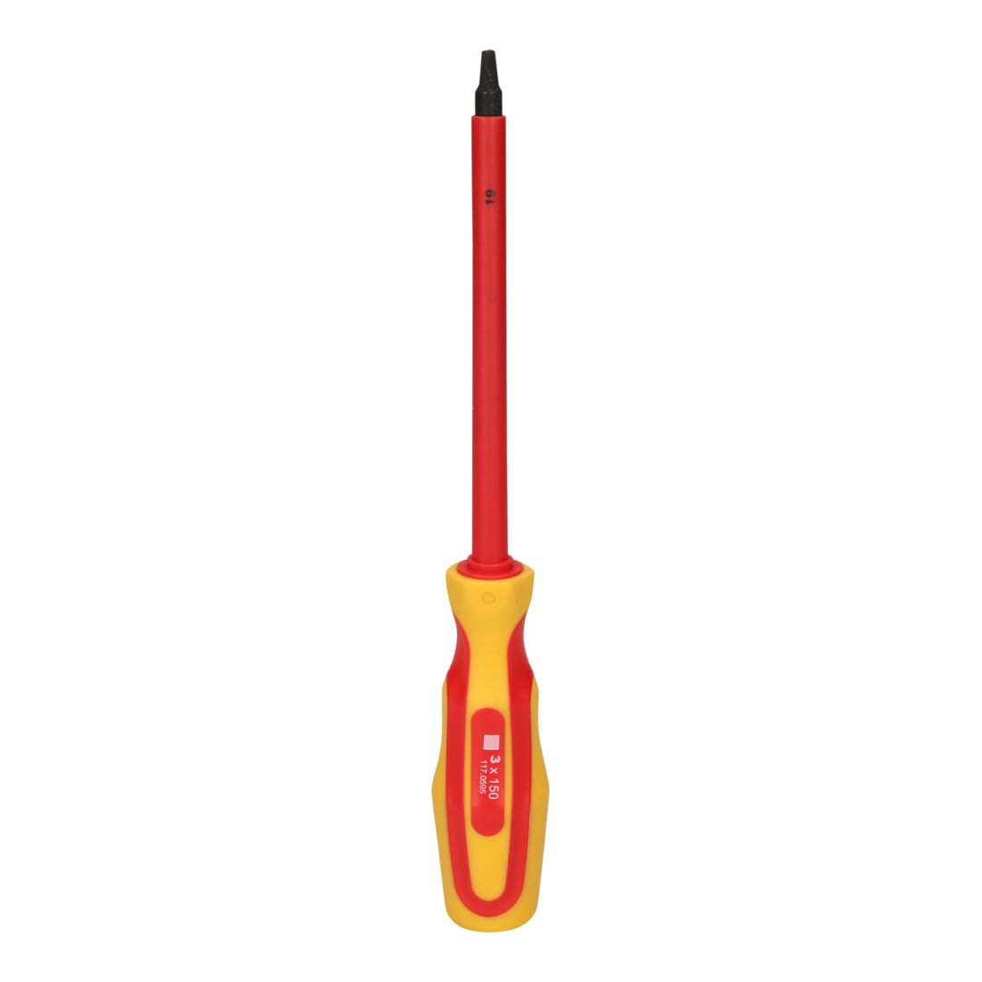 KS Tools ERGOTORQUE VDE Tournevis pour carré #3, 265mm
