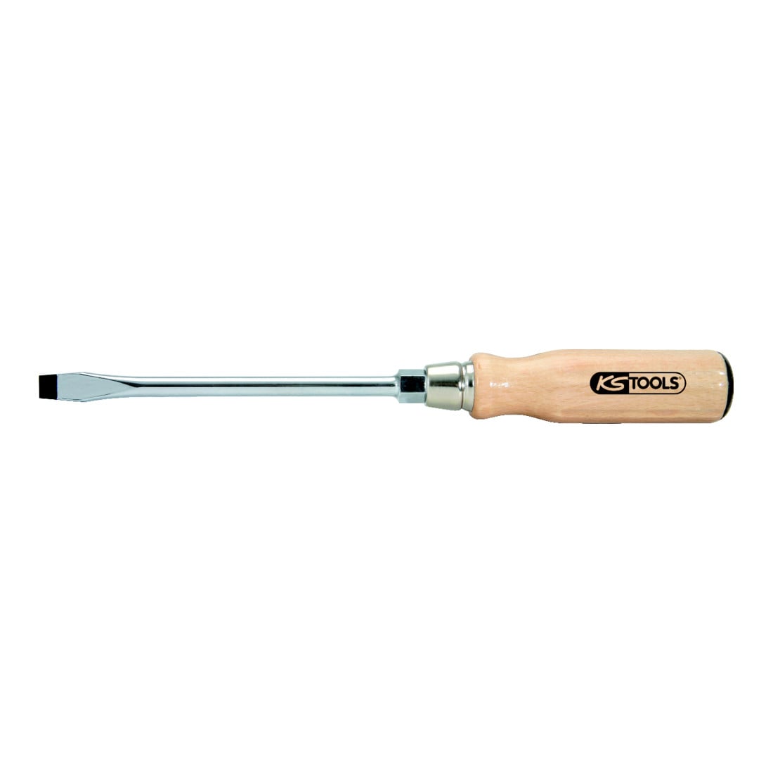 KS Tools ERGOTORQUE WOOD Schlitz-Schraubendreher, 8,0mm