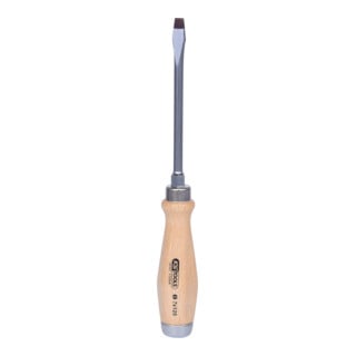 KS Tools ERGOTORQUE WOODmax Schlag-Schlitz-Schraubendreher, 7,0mm