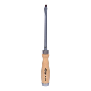 KS Tools ERGOTORQUE WOODmax Schlag-Schlitz-Schraubendreher, 8,0mm