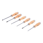 KS Tools ERGOTORQUE WOODmax Schlag-Schraubendreher-Satz, 6-teilig-5