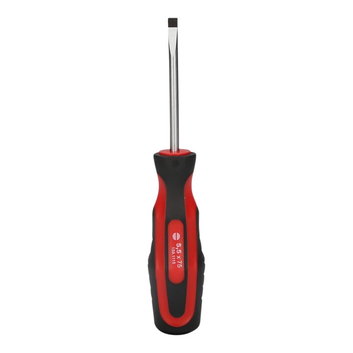 KS Tools ERGOTORQUEplus Schlitz-Schraubendreher, 5,5mm, 180mm lang