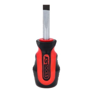 KS Tools ERGOTORQUEplus Schlitz-Schraubendreher, kurz, 8mm