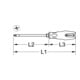 KS Tools ERGOTORQUEplus Schraubendreher für TORQ-Set®-Schrauben, 8mm