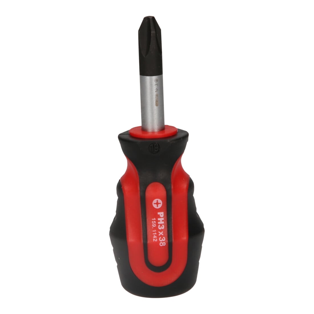 KS Tools ERGOTORQUEplus Schraubendreher, kurz, PH3