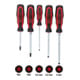 KS Tools ERGOTORQUEplus Schraubendreher-Satz, 5-teilig