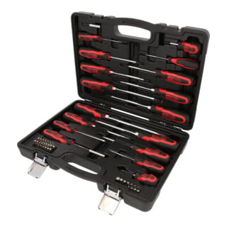KS Tools ERGOTORQUEplus Schraubendreher- und Bit-Satz, 39-tlg.