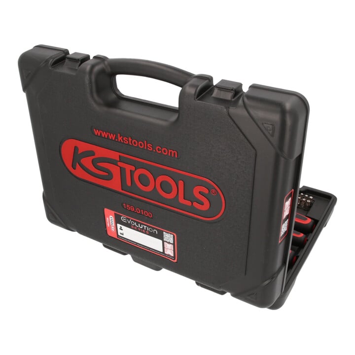 KS Tools ERGOTORQUEplus schroevendraaier- en bitset, 39-delig.