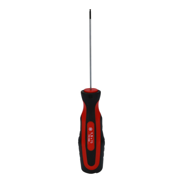 KS Tools ERGOTORQUEplus schroevendraaier inbus met kogeleinde, 1.5mm