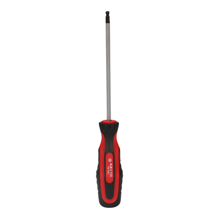 KS Tools ERGOTORQUEplus schroevendraaier inbus met kogeleinde, 4.0mm
