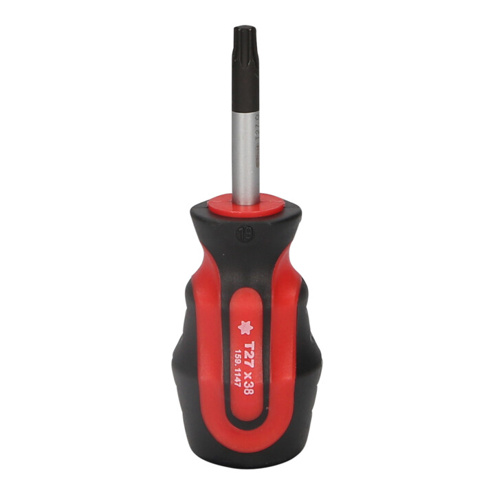 KS Tools ERGOTORQUEplus schroevendraaier, T27, kort