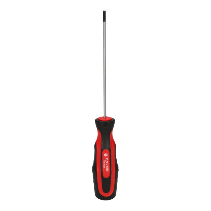 KS Tools ERGOTORQUEplus schroevendraaier voor binnenzeskantschroeven, 2,5mm