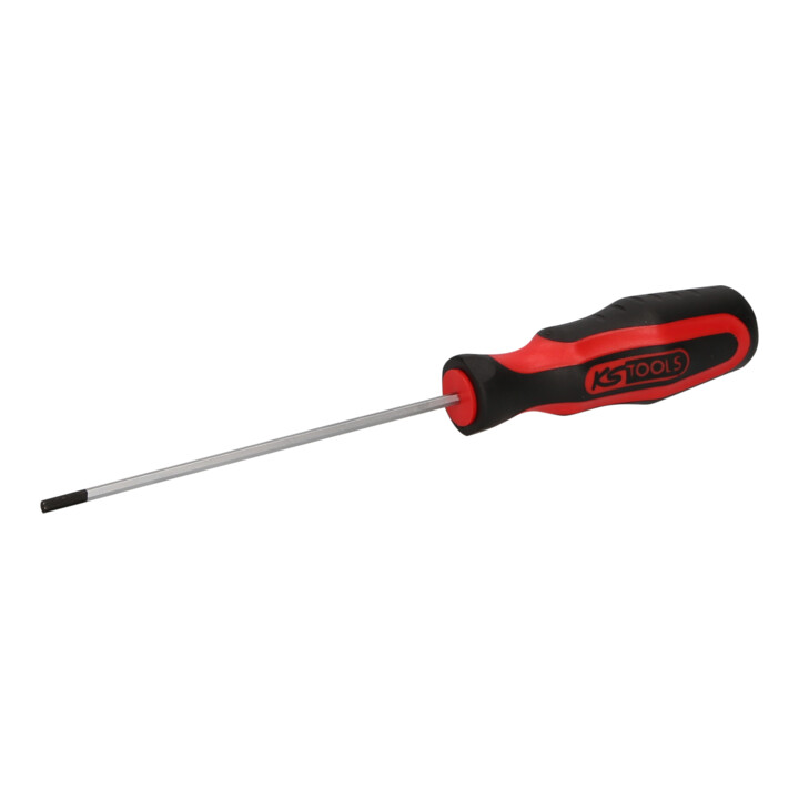KS Tools ERGOTORQUEplus schroevendraaier voor binnenzeskantschroeven, 2,5mm