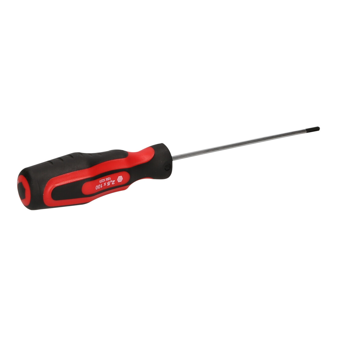 KS Tools ERGOTORQUEplus schroevendraaier voor binnenzeskantschroeven, 2,5mm