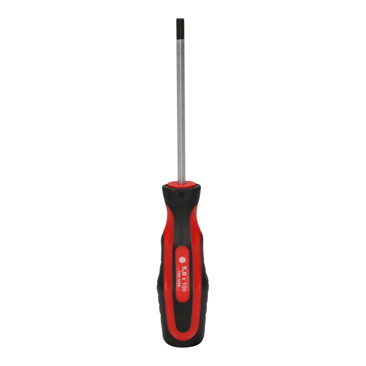 KS Tools ERGOTORQUEplus schroevendraaier voor binnenzeskantschroeven, 5mm