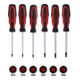 KS Tools ERGOTORQUEplus schroevendraaierset, 6 stuks, Torx met gat-1