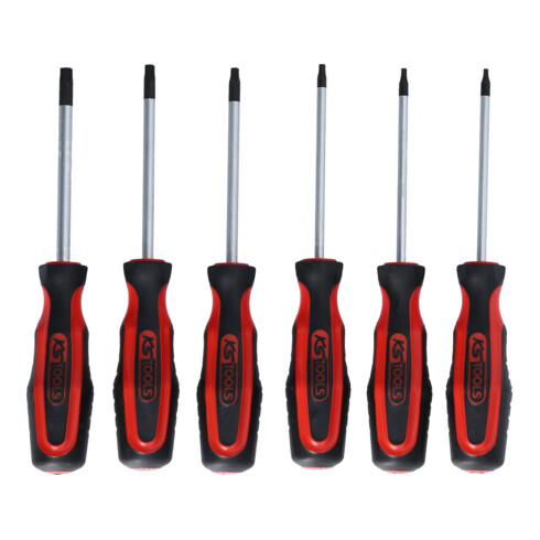 KS Tools ERGOTORQUEplus schroevendraaierset, 6 stuks, TX