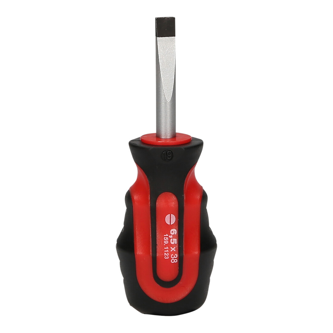 KS Tools ERGOTORQUEplus sleufschroevendraaier, kort, 6,5mm