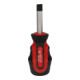 KS Tools ERGOTORQUEplus sleufschroevendraaier, kort, 8mm-4