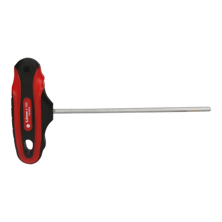 KS Tools ERGOTORQUEplus T-greep inbussleutel, 3 mm