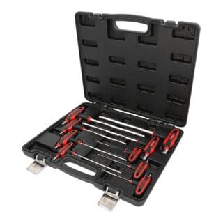 KS Tools ERGOTORQUEplus T-greep inbussleutelset, 9-delig