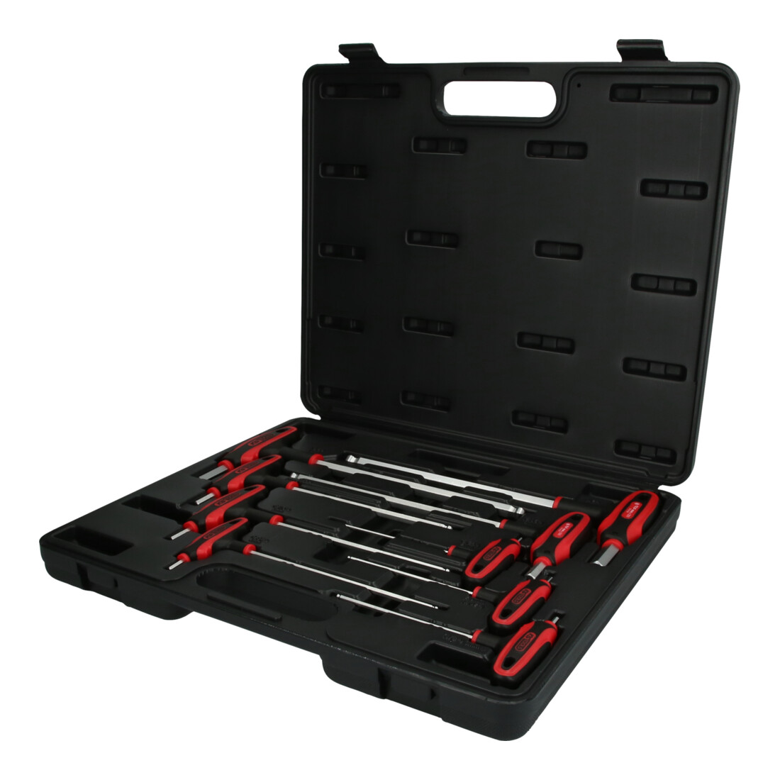 KS Tools ERGOTORQUEplus T-greep inbussleutelset, 9-delig