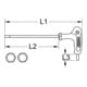 KS Tools ERGOTORQUEplus T-Griff-Innensechskant-Schlüssel mit zwei Klingen-4