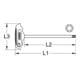KS Tools ERGOTORQUEplus T-Griff-Stiftschlüssel TX-3