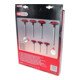 KS Tools ERGOTORQUEplus T-Handle TX-Angled socket wrench set, 8 piecesHole