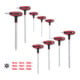 KS Tools ERGOTORQUEplus T-steeksleutelset, TX met boring,9-deligTB10-TB50