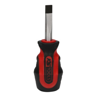 KS Tools ERGOTORQUEplus Tournevis plat court, 8mm