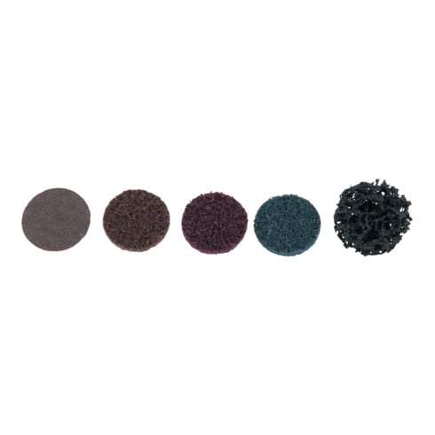 KS Tools Ersatz-Schleifpads bunt
