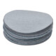 KS Tools Ersatz-Schleifpads Körnung 320 Ø 75mm, 10er Pack