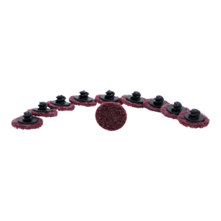KS Tools Ersatz-Schleifpads, Ø26,7mm Körnung 150 10er Pack
