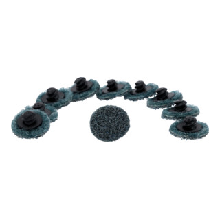 KS Tools Ersatz-Schleifpads, Ø26,7mm Körnung 300 10er Pack