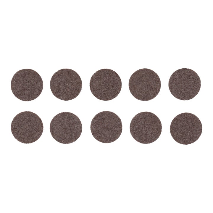 KS Tools Ersatz-Schleifpads, Ø26,7mm Körnung 60 10er Pack