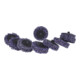 KS Tools Ersatz-Schleifpads, Ø50mm Strip Rad lila 10er Pack