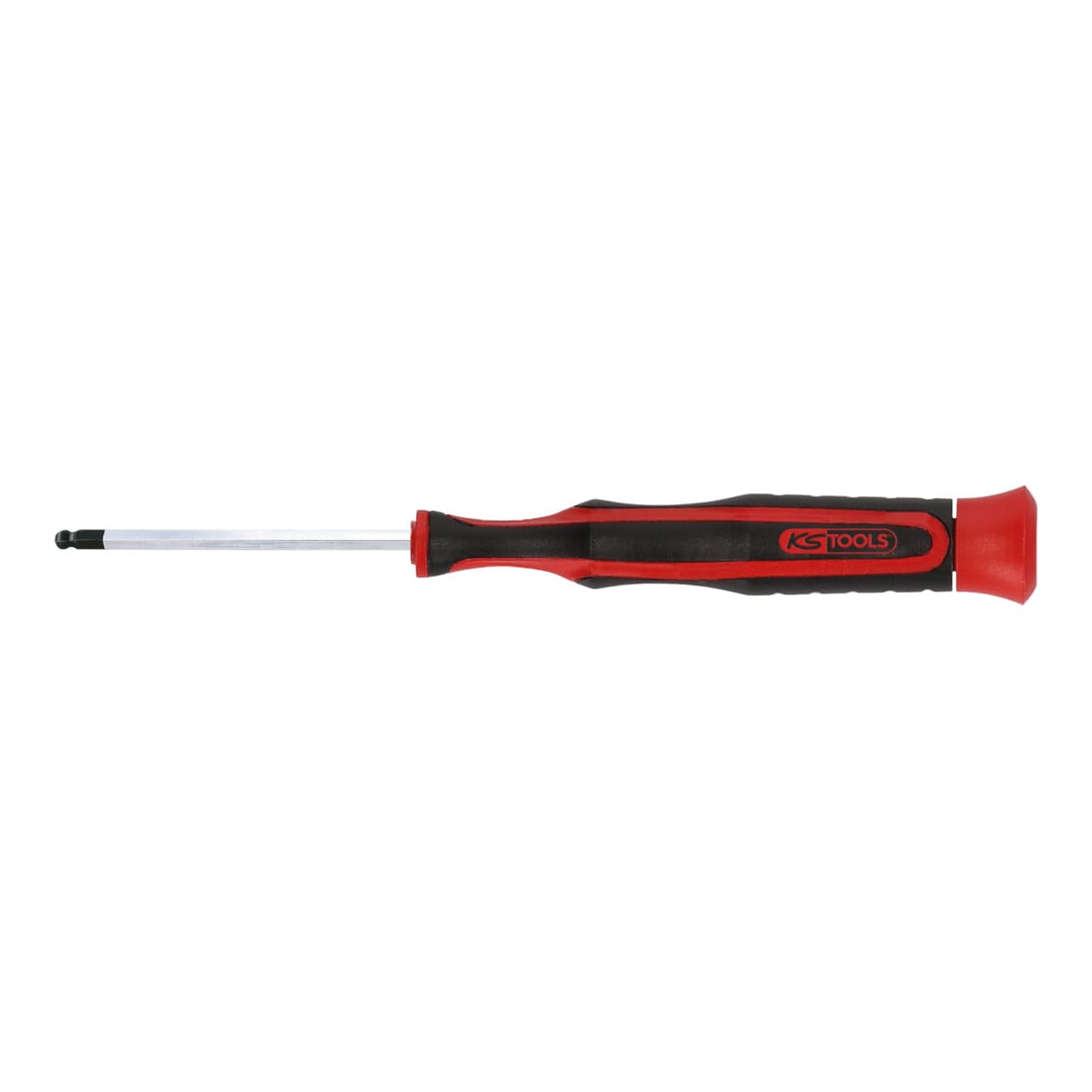 KS Tools ESD Feinmechanik-Schraubendreher für Innensechskantschrauben - mit Kugelkopf, 3,0 mm