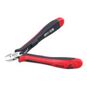 KS Tools ESD Mini-Seitenschneider, 120 mm kurzer, ovaler Kopf
