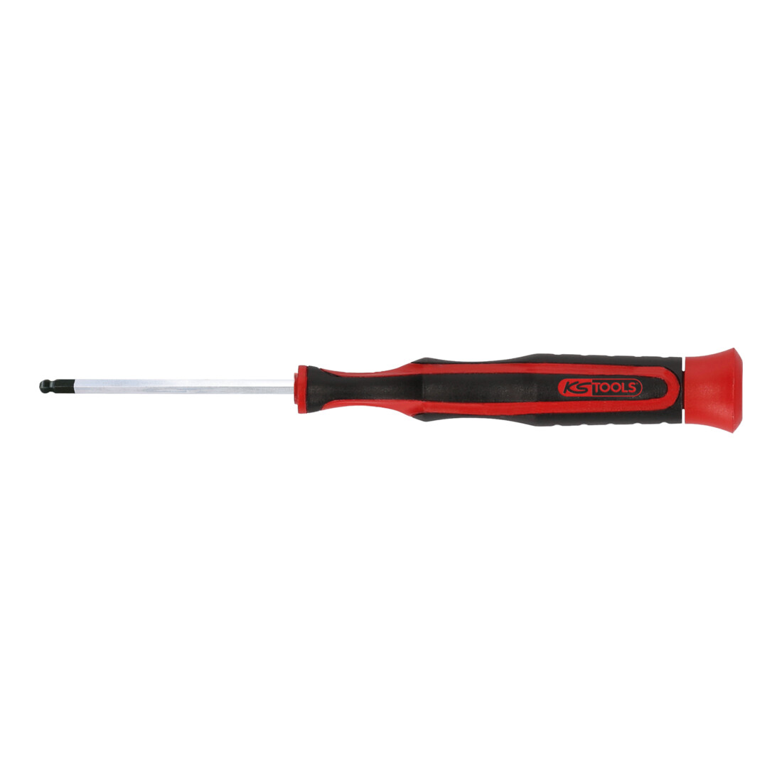 KS Tools ESD Tournevis de mécanique de précision pour vis à tête hexagonale - avec embout à bille, 1,5 mm